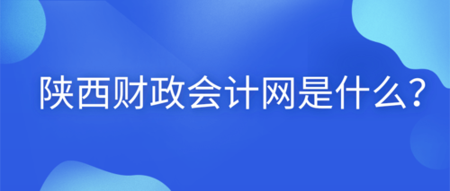 陕西财政会计网是什么？.png